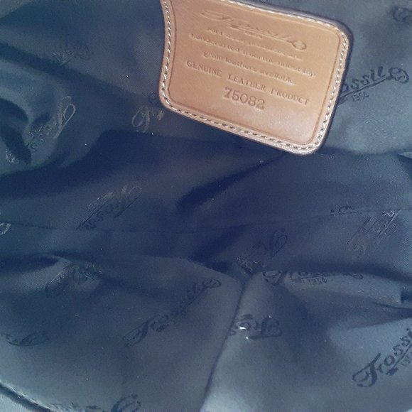 Fossil Leather Shoulder Bag - Picture 6 of 10